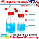 250ML 500ML Lab Gas Washing Bottle Glass Scrubber Buffer Kit Us. Fixed Price $31.99.