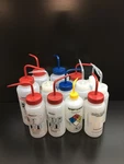 Fisherbrand Scienceware Vwr Graduated Wash Bottles Safety Labeled Lot 13 Pcs. Fixed Price $52.46.