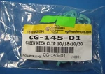 Chemglass Green Keck Clips 10/18-10/30 X12 New Old Stock Free Shipping. Fixed Price $16.00.