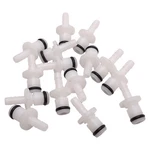 Lot Of 15 Cpc Colder PMC2203 In-line Coupling Insert, 3/16IN Hose Barb, Acetal. Fixed Price $45.00.
