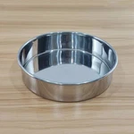 Labalpha Sieves Pan With Lid, 12'' Diameter, 304 Stainless Steel. Fixed Price $117.72.