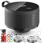 Mason Jar Vacuum Sealer Kit, Automatic For Wide And Regular Mouth .... Fixed Price $32.64.