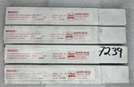 (4) Maxos Auer-sog SIZE6 High Pressure Safety Sight Glass 350X34X17. Fixed Price $25.00.