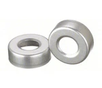 Qty 100 Wheaton 20MM Aluminum Bottle Vial Crimp Seal Unlined, Open Top 224178-01. Fixed Price $10.00.