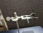 Fisher Castaloy 2-PRONG Fixed Angle Adjustable Buret Clamp-works Great 05-769-1Q. Fixed Price $12.99.