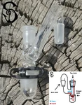 14MM Female To Sidecar Glass Drop Down Reclaim Removable Jar Usa. Fixed Price $52.00.