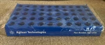 Agilent Technologies Plastic Vial Tube Rack 12MM Id 50-PLACE Blue 9301-0722. Fixed Price $9.99.