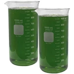 Pyrex Tall Form Berzelius Beakers W Spout, Graduated, 1000ML. Fixed Price $295.90.