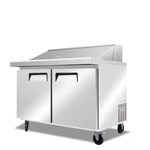 Oliver 48 Commercial Salad Mega Top Prep Refrigerator Cooler Table SP18M. Fixed Price $1399.00.