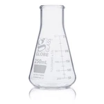 Erlenmeyer Flask, Globe Glass, 250ML, Wide Mouth, Dual Graduations, 3.3 Boros.... Fixed Price $186.86.