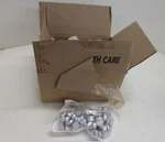 Stopper: Aluminum, 20 Mm Neck Size, Lined Seal, Natural 1000 Pk. Fixed Price $125.00.