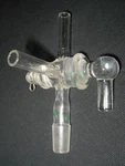 Chemglass Airfree 14/20 Schlenk Flushing Adapter 4MM T-bore Stpck, Spring. Fixed Price $31.99.