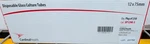 Cardinal Health SP1290-3 Disposable Glass Culture Tubes X 75MM 250/CASE. Fixed Price $20.00.