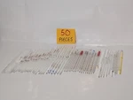(50) Kimble KIMAX-51 Class Reuseable Volumetric Pipette Pipet, 2ML 4ML 5ML 10ML. Fixed Price $99.99.