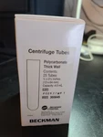 Beckman Coulter 4ML Polycarbonate Thick Wall Centrifuge Tubes 13 X 64MM 25/PACK. Fixed Price $99.00.