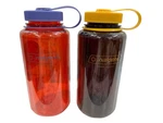 Nalgene 32 Fl Oz (2PACK) Plastic Narrow Mouth Water Bottle(marmalade/laker). Fixed Price $20.00.