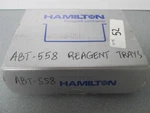 Hamilton ABT-558 Self Standing Reagent Container Trays 7 X 120 Ml Qty. Fixed Price $50.70.