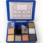 United Scientific DCSET10 Density Cube Of In Plastic Storage Box. Fixed Price $15.00.