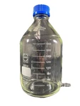 Chemglass Duran 2000ML Transfer Bottle W/ 1/4" Hose Barb GL-45 Cap CLS-1423-2L. Fixed Price $90.99.