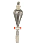 Kimble Kimax 125ML Squibb Separatory Funnel Stopcock #22 24/40 298290-0125. Fixed Price $26.99.