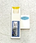 New Pack Of Chemglass Norell C-S-5-400-7 7" Long Nmr Tube Round Bottom W/ Caps. Fixed Price $75.00.
