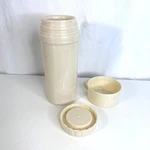 Vtg Aladdin Bottle Thermos Cap & Cup 1/2 Liter Cream. Fixed Price $8.99.