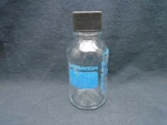 Wheaton 125ML Glass Graduated Media Storage Bottle With Screw Cap 1/PACK 219815. Fixed Price $9.99.
