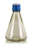 Triforest Erlenmeyer Shaker Flasks W/ Duocap 2000 Ml Baffled Base Case Of 6, New. Fixed Price $99.99.