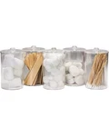 Bv Medical Clear Sundry Jars Unlabeled Set Of 5. Fixed Price $71.44.