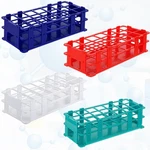 Multi Color Plastic Test Tube Rack Lab Holder Fits 16MM/20MM 4 Pcs. Fixed Price $24.15.
