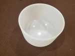 Singing Bowl 159 Hz Note D#3 Need To Check, 20" Aqm Frosted Quartz Crucible. Fixed Price $175.00.