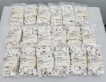 ( Qty : 1,296 ) Wheaton 239229 20-400 White Polypropylene Caps 18 Bags 72/BAG. Fixed Price $250.00.