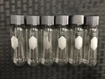 (6) Kimax 35ML Hd Glass Round Bottom Centrifuge Tubes W/ 28-415 Screw Caps. Fixed Price $74.99.