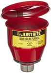 Justrite Mini-drum Safety Funnel, 4.5" Diameter, Galvanized Steel, Fm Approved. Fixed Price $156.08.