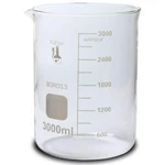 3000ML Beaker, Low Form Griffin, Boro 3.3 Glass, Graduated, Karter Scientific. Fixed Price $32.99.