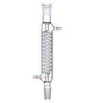 Graham CONDENSER,24/40,JACKET 200MM,COIL Condenser,laboratory Glassware. Fixed Price $39.99.