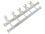 Chemglass 5-PORT Vacuum Manifold Inert Gas W/ Double Oblique Stoppers #35. Fixed Price $659.99.