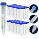 15ML Centrifuge With Blue Flat Top Screw Cap,conical,sterile,pp Test Tubes. Fixed Price $82.79.