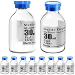 30ML Glass Teartop Vials With Aluminum Cap Sterile Injection Port 10PCS Box. Fixed Price $23.39.