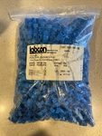 118240B - Globe Scientific 13MM Flange Plug Caps Blue 1000/BAG New. Fixed Price $30.00.