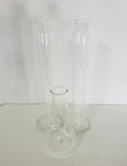 Lot Of 3 Corning Pyrex Glass 250 Ml Volumetric Tall Flat Bottom 4980 Flask. Fixed Price $24.99.