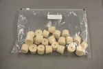 Lot Of 24 New Vwr Rubber Stoppers. Fixed Price $24.99.