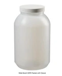 (24/CS) Thermo 4000ML 4L Wide-mouth Hdpe Packer Bottles W/ Closures 112-4000BPC. Fixed Price $153.74.
