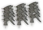 Tolco 28MM Gray Chemical Resistant Spray Head 9-1/4" Dip Tube (12-PACK). Fixed Price $25.99.