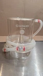 2000ML Water Jacketed Reaction Vessel - Beaker Flask Cell Chemglass. Fixed Price $340.00.