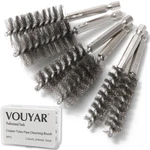 Vouyar 6PCS Copper Tube Pipe Cleaner, 1/2 3/4 Cleaning Brush Silver. Fixed Price $18.99.