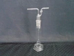 Pyrex Glass 125ML Tall Form Gas Washing Bottle W/ 29/42 Standard Stopper 1760. Fixed Price $64.49.