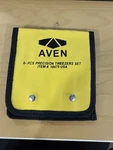 Aven 18475USA Teknik 6-PIECE Precision Tweezer Set. Fixed Price $33.42.