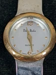 Delta Burke Womans Silver Tone Dial Round Case Two Bracelet Watch 8.25 Inch. Fixed Price $17.99.