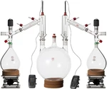 Across International 10 Liter Short Path Distillation Kit With Valved Adapters. Fixed Price $1674.95.